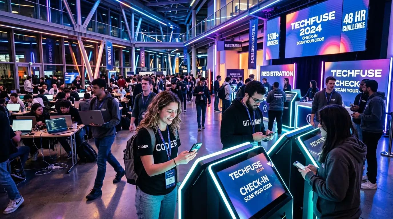 Developers and teams checking in